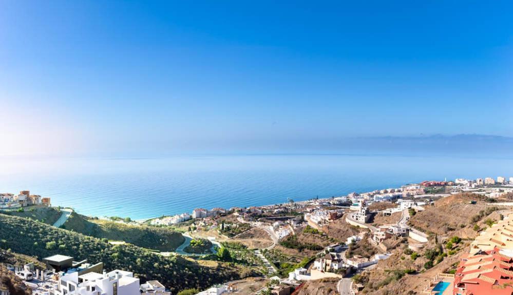 Torrox Costa Sea View Villa Bagian luar foto